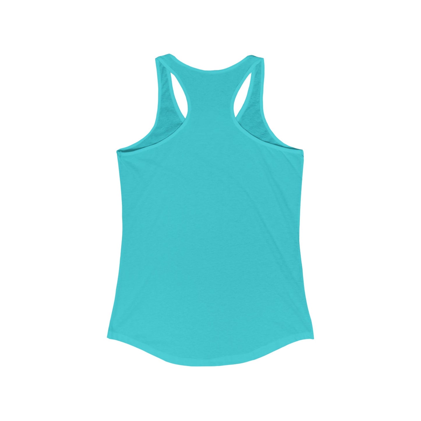 Middle Finger Women's Ideal Racerback Tank