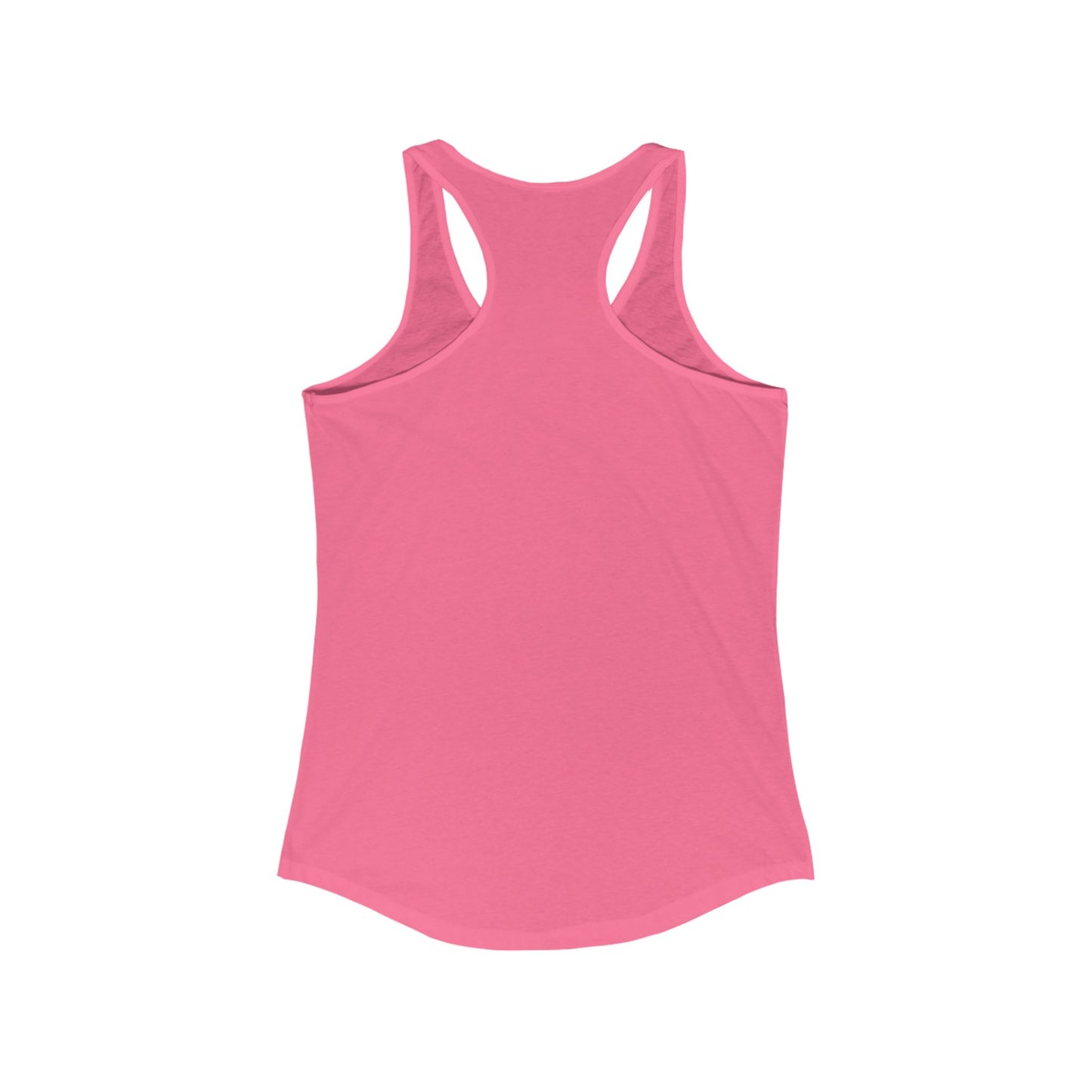 Middle Finger Women's Ideal Racerback Tank