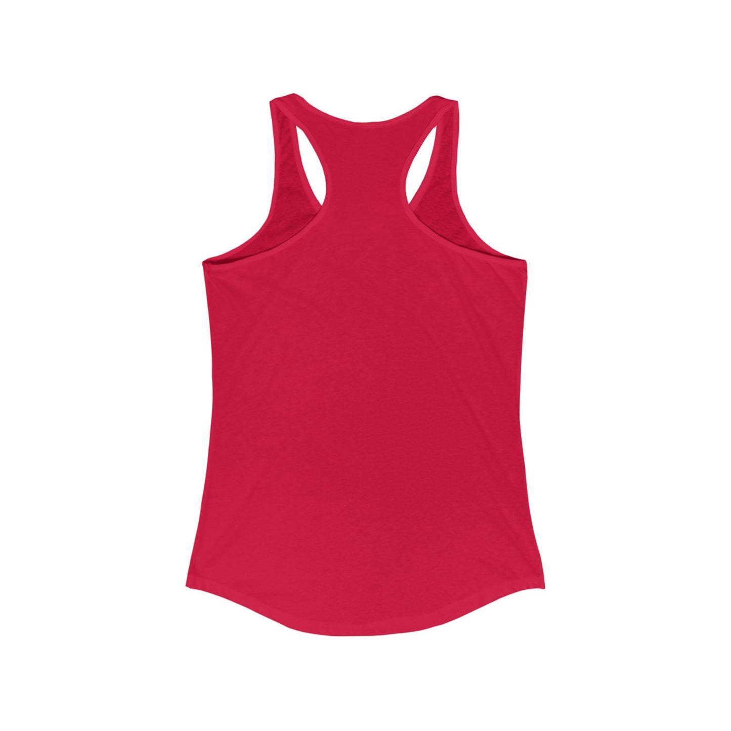 Middle Finger Women's Ideal Racerback Tank