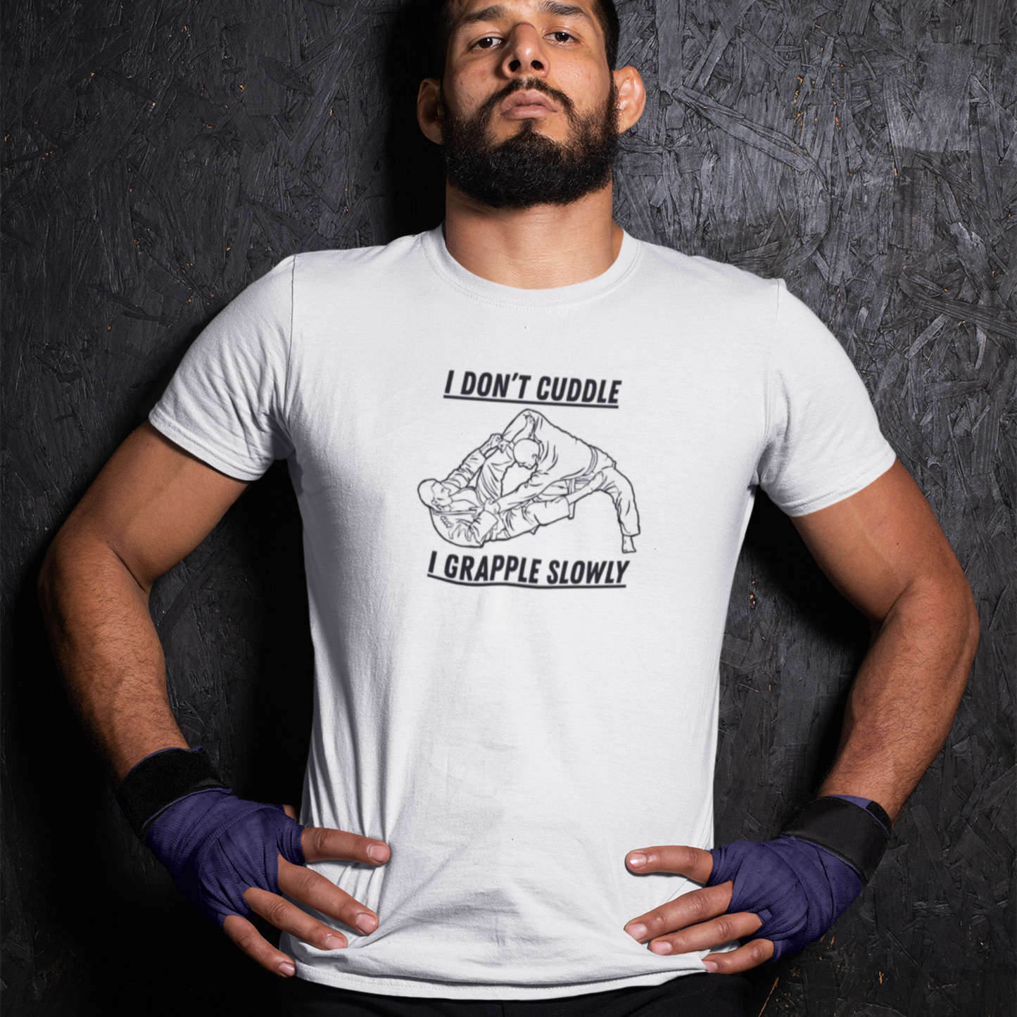 I Grapple Slowly Unisex Jersey Short Sleeve Tee