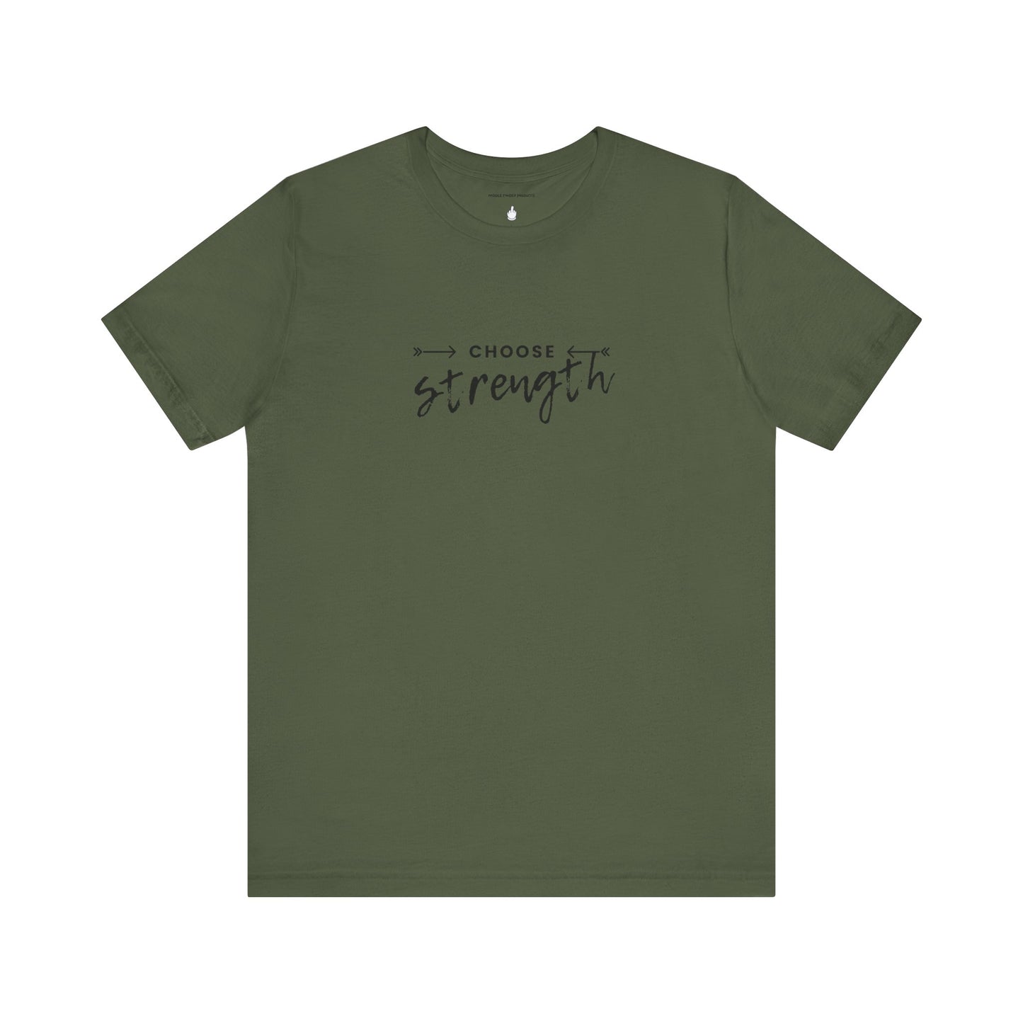 Choose Strength Unisex Jersey Short Sleeve Tee