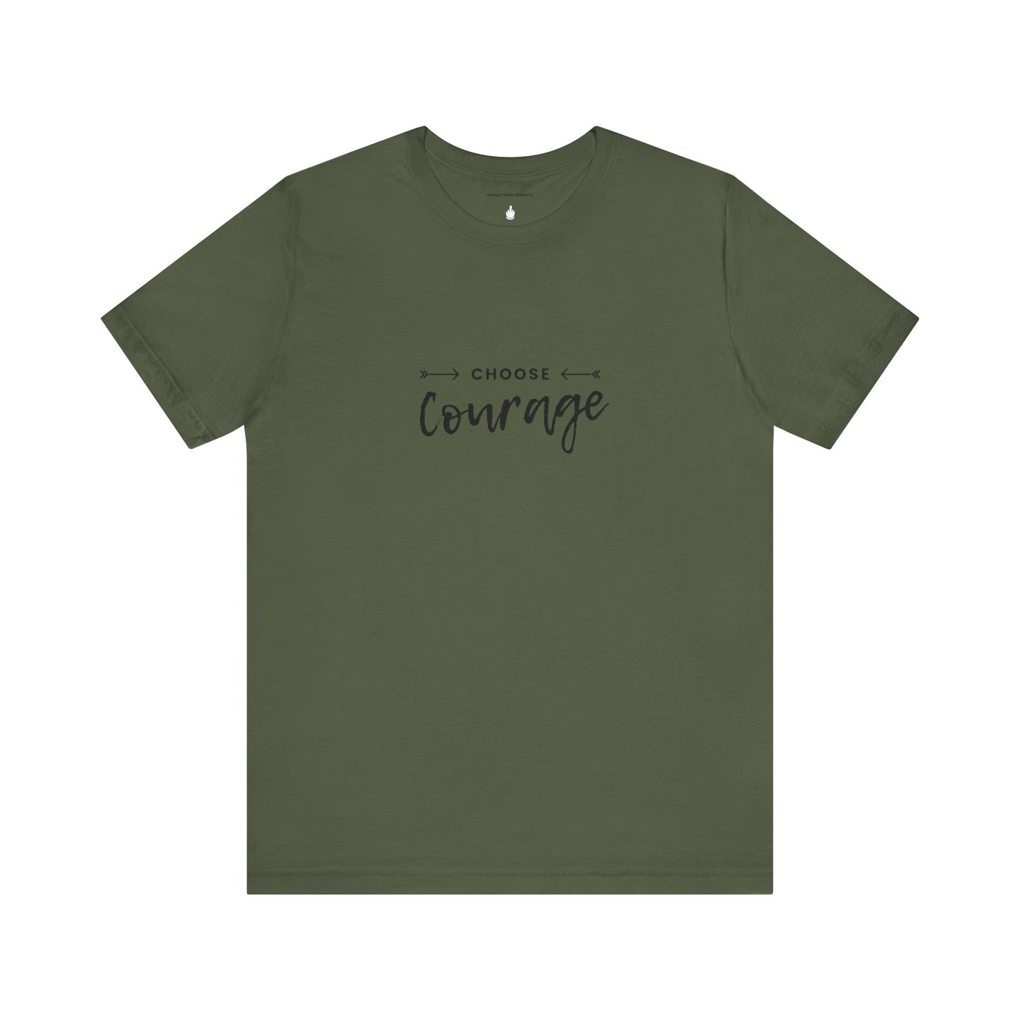 Choose Courage Unisex Jersey Short Sleeve Tee