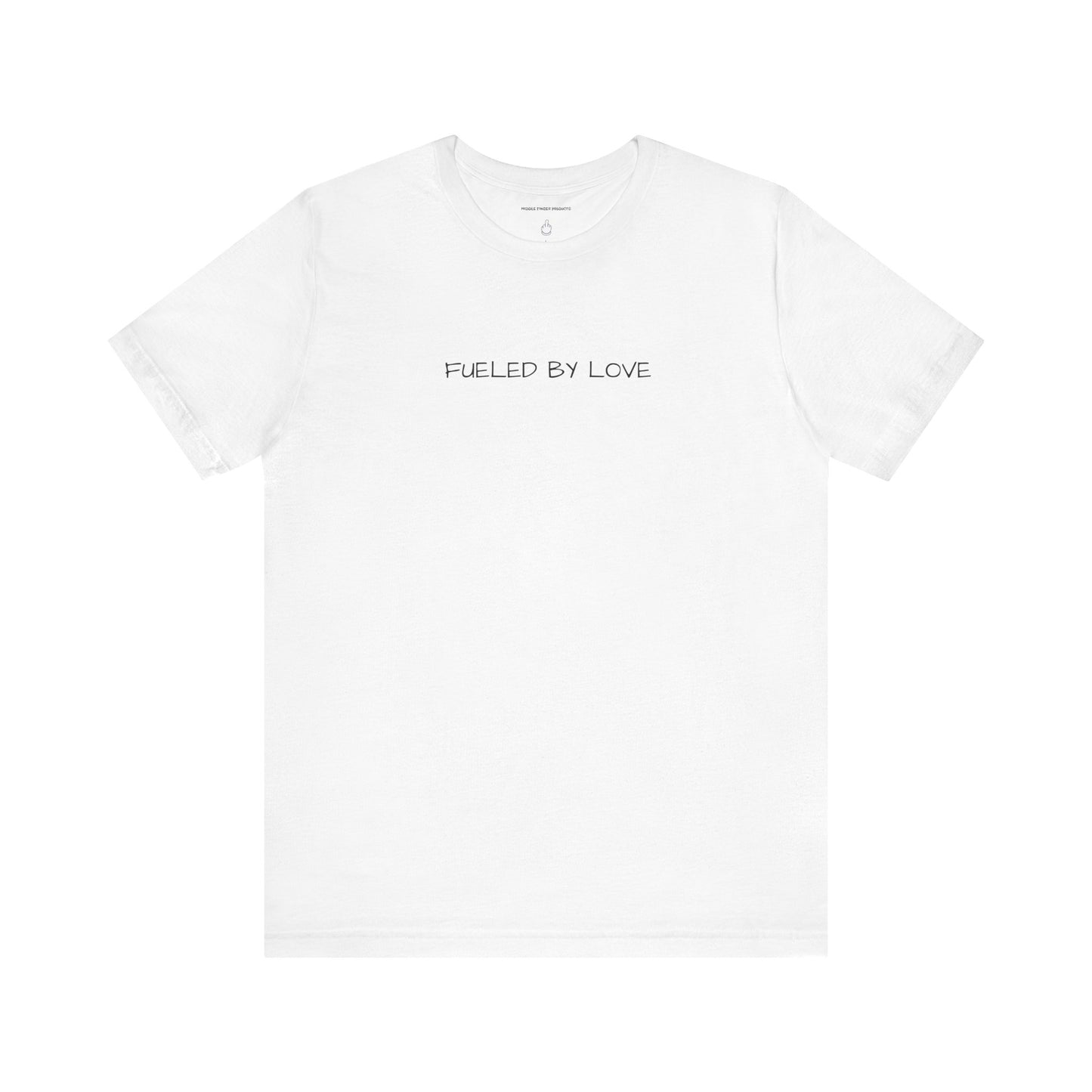 Fueled by Love Unisex Jersey Short Sleeve Tee