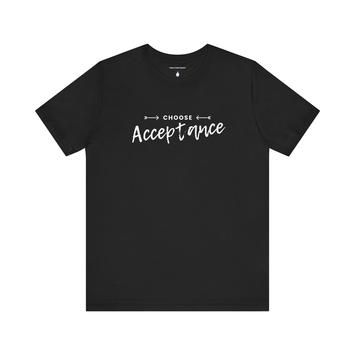 Choose Acceptance Unisex Jersey Short Sleeve Tee