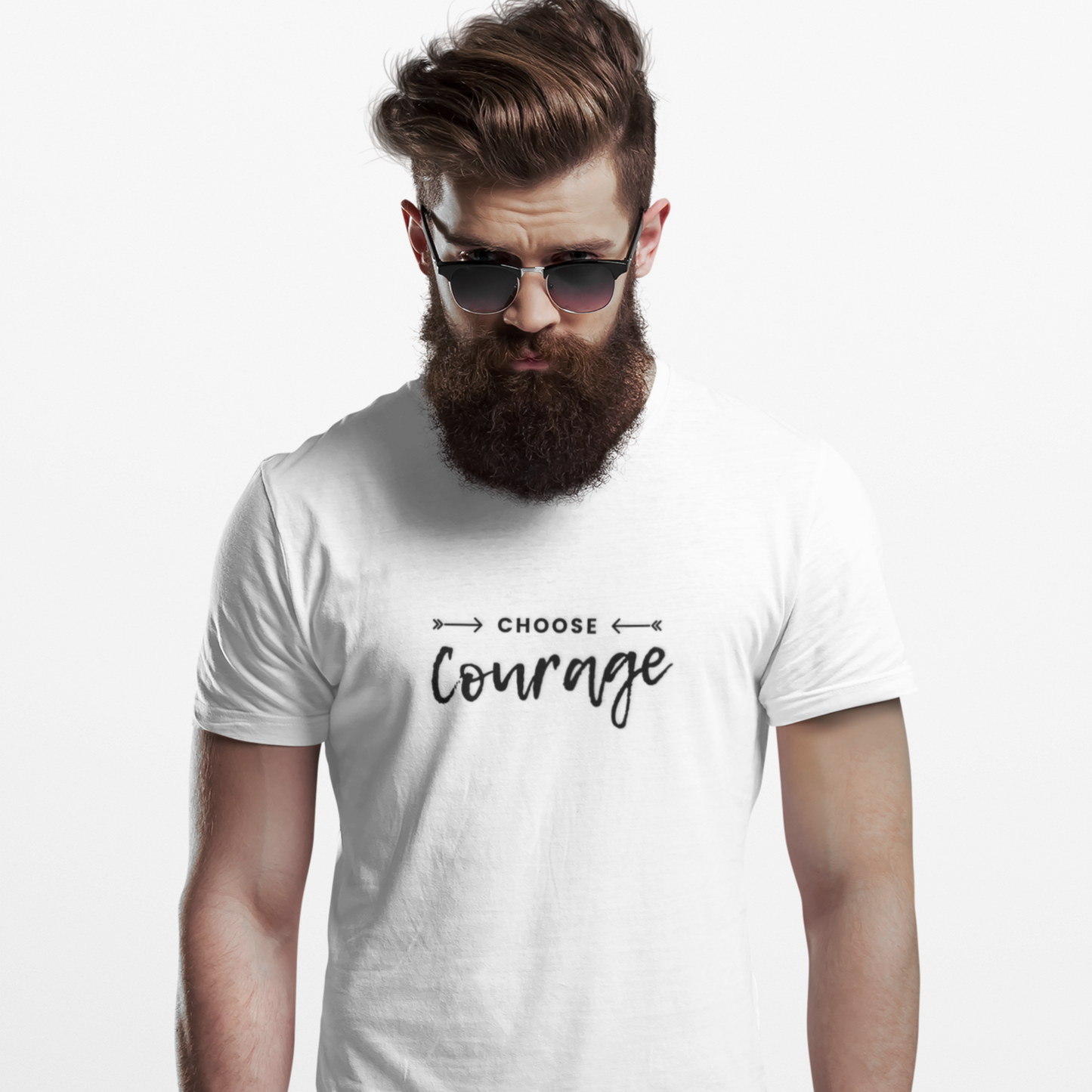 Choose Courage Unisex Jersey Short Sleeve Tee