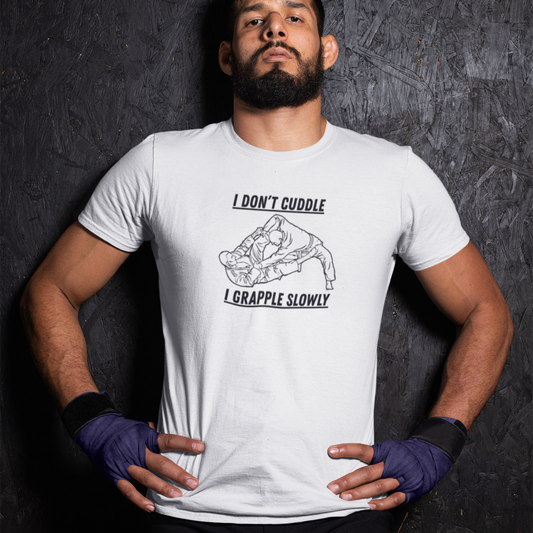 I Grapple Slowly Unisex Jersey Short Sleeve Tee