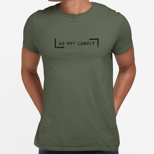 Do Not Comply Unisex Jersey Short Sleeve Tee