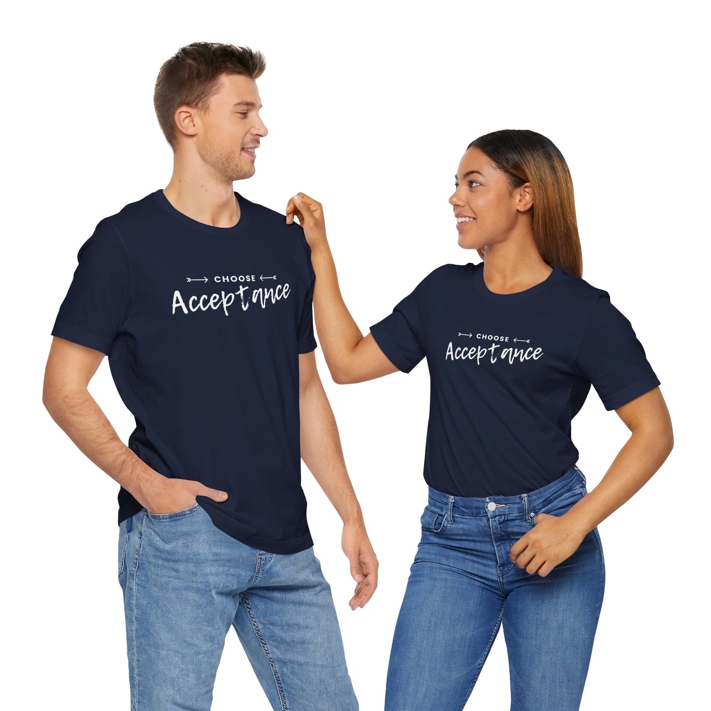 Choose Acceptance Unisex Jersey Short Sleeve Tee